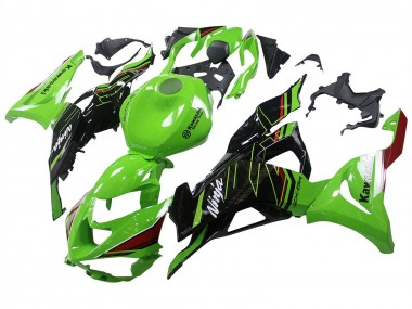 Compra Carenados Moto Kawasaki ZX6R 2023-2025 - Verde Negro