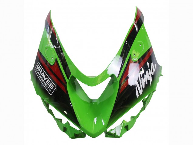 Compra Carenados Moto Kawasaki ZX6R 2023-2025 - Verde Negro Rojo Amarillo Dunlop