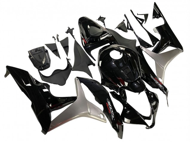 Compra Kits Carenado Moto Honda CBR600RR 2007-2008 - Plata Negro Brillante