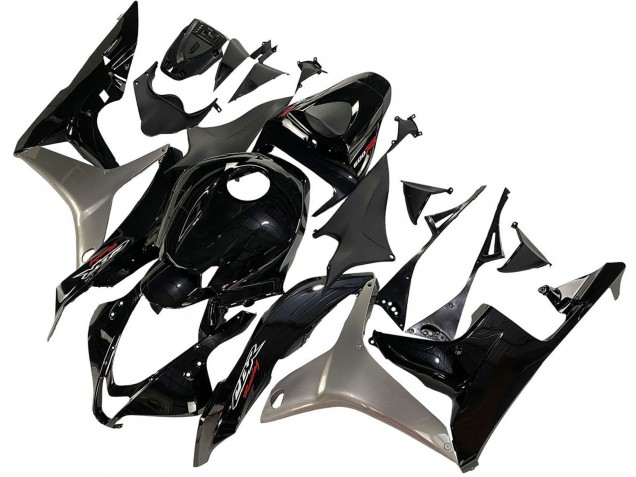 Compra Kits Carenado Moto Honda CBR600RR 2007-2008 - Plata Negro Brillante