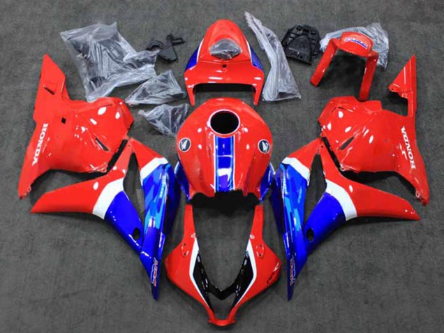 Compra Carenados Moto Honda CBR600RR 2009-2012 - Blanco Rojo Azul HRC