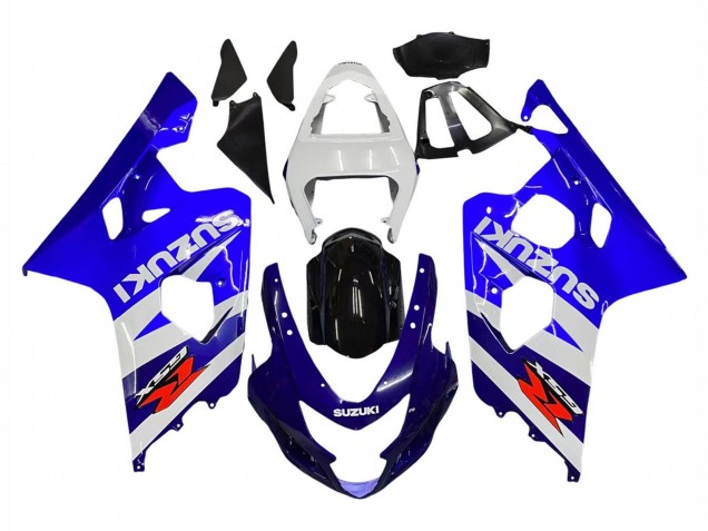 Compra Kits Carenado Moto Suzuki GSXR 600 / GSXR 750 2004-2005 - Blanco Azul Negro Rojo