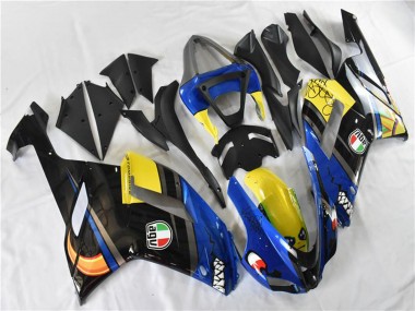 Compra Carenados Moto Kawasaki ZX6R 2007-2008 - Azul Tiburón