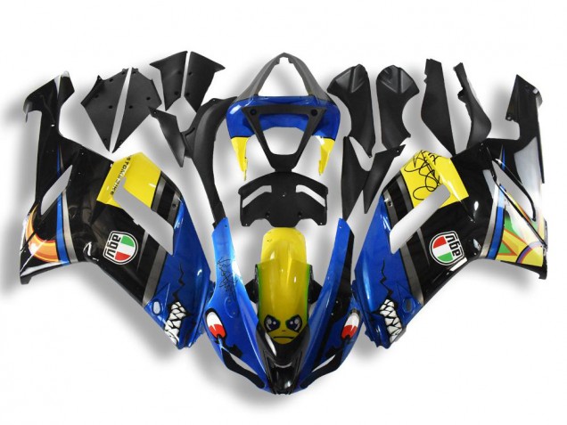 Compra Carenados Moto Kawasaki ZX6R 2007-2008 - Azul Tiburón