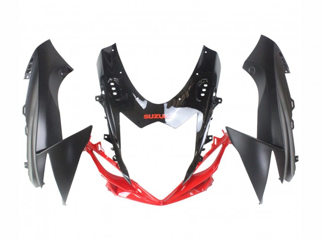 Compra Carenados Moto Suzuki GSXR 600 / GSXR 750 2011-2024 - Negro Gris Rojo Línea