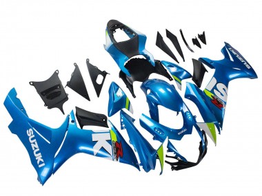 Compra Carenados Moto Suzuki GSXR 600 / GSXR 750 2011-2024 - Azul Claro Verde Blanco Rojo