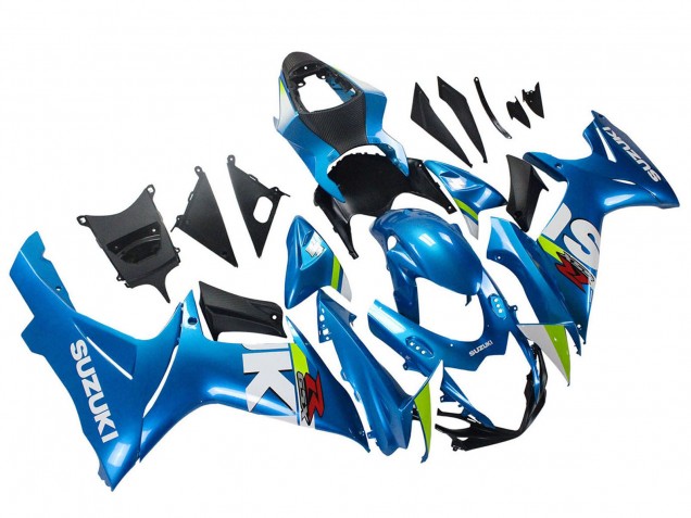 Compra Carenados Moto Suzuki GSXR 600 / GSXR 750 2011-2024 - Azul Claro Verde Blanco Rojo
