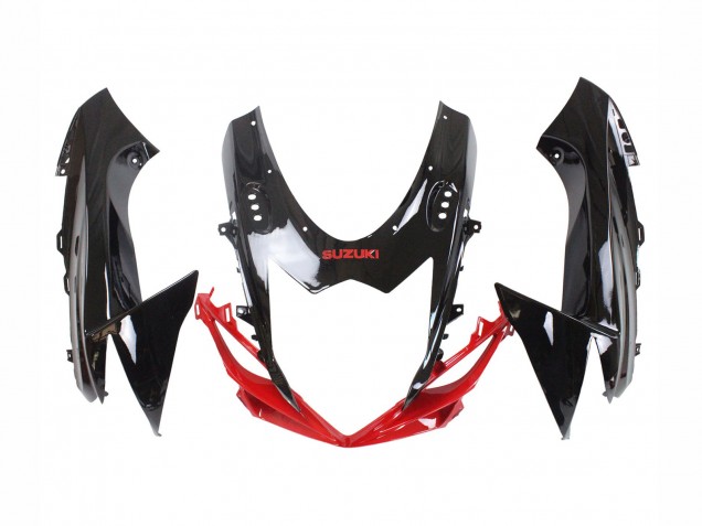Compra Kits Carenado Moto Suzuki GSXR 600 / GSXR 750 2011-2024 - Rojo Negro Brillante