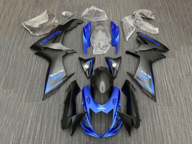 Compra Kits Carenado Moto Suzuki GSXR 600 / GSXR 750 2011-2024 - Azul Negro Mate