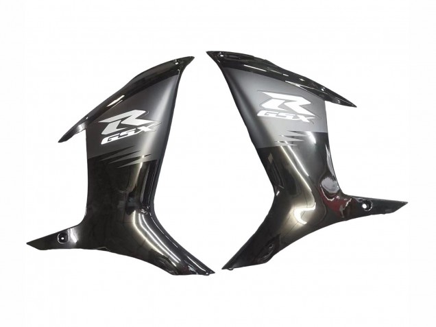 Compra Carenados Moto Suzuki GSXR 600 / GSXR 750 2011-2024 - Negro Mate Negro Brillante Blanco Calcomanía