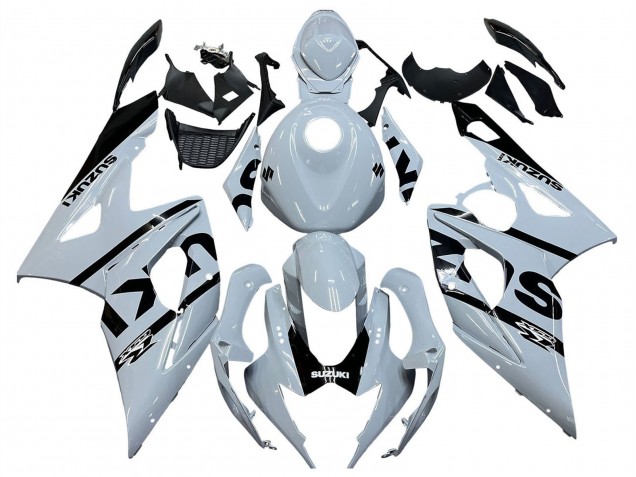 Compra Carenados Moto Suzuki GSXR 1000 2005-2006 - Blanco Negro