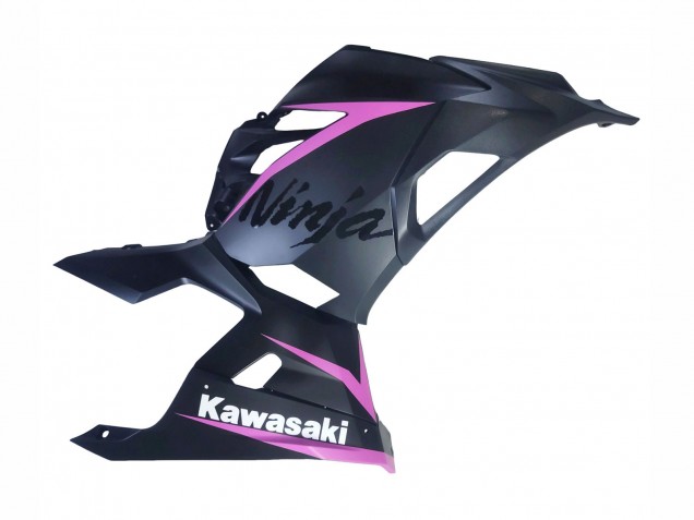 Compra Carenados Moto Kawasaki Ninja 400 2018-2024 - Negro Mate Rosa