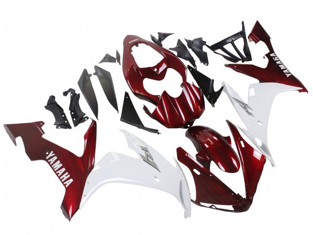 Compra Carenados Moto Yamaha YZF 1000 R1 2004-2006 - Rojo Blanco