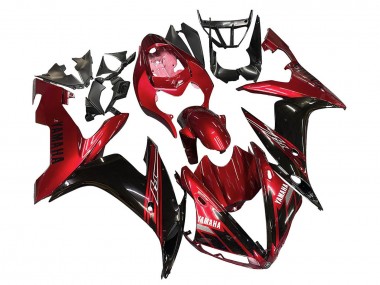 Compra Carenados Moto Yamaha YZF 1000 R1 2004-2006 - Rojo Negro Brillante