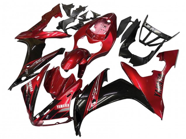 Compra Carenados Moto Yamaha YZF 1000 R1 2004-2006 - Rojo Negro Brillante