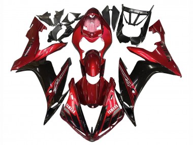 Compra Carenados Moto Yamaha YZF 1000 R1 2004-2006 - Rojo Negro Brillante