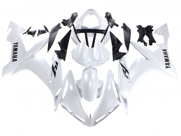 Compra Carenados Moto Yamaha YZF 1000 R1 2004-2006 - Blanco Perla Negro Calcomanías