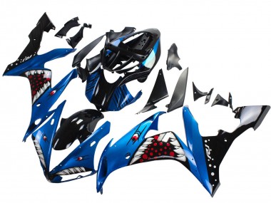 Compra Carenados Moto Yamaha YZF 1000 R1 2004-2006 - Azul Negro Rojo Blanco Tiburón