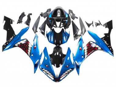 Compra Carenados Moto Yamaha YZF 1000 R1 2004-2006 - Azul Negro Rojo Blanco Tiburón