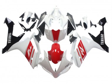 Compra Carenado Moto Yamaha YZF 1000 R1 2007-2008 - Blanco Rojo Negro