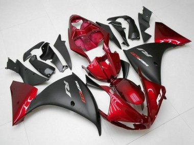 Compra Carenados Moto Yamaha YZF 1000 R1 2009-2011 - Rojo Negro Mate