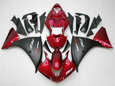 Compra Carenados Moto Yamaha YZF 1000 R1 2009-2011 - Rojo Negro Mate