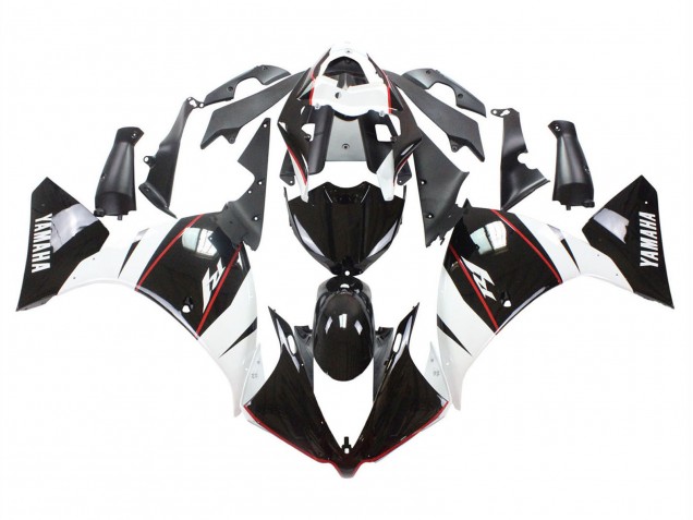 Compra Carenado Moto Yamaha YZF 1000 R1 2012-2014 - Blanco Rojo Negro Brillante