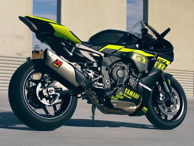 Compra Carenados Moto Yamaha YZF 1000 R1 2020-2025 - Negro Brillante Fluorescent Amarillo