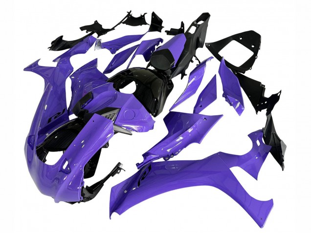 Compra Carenados Moto Yamaha YZF 1000 R1 2020-2025 - Púrpura Negro Brillante