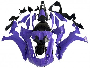 Compra Carenados Moto Yamaha YZF 1000 R1 2020-2025 - Púrpura Negro Brillante