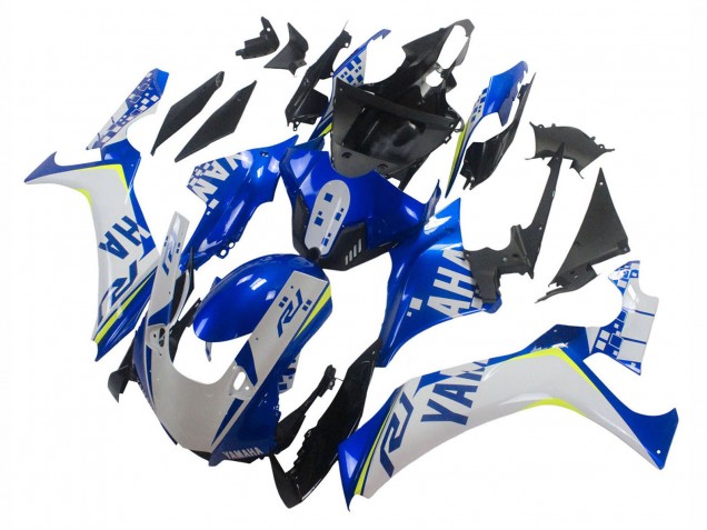 Compra Carenados Moto Yamaha YZF 1000 R1 2020-2025 - Blanco Azul Neon Amarillo Negro Brillante
