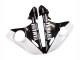 Compra Carenados Moto Yamaha YZF R6S 2006-2009 - Blanco Negro Brillante