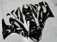Compra Carenados Moto Kawasaki ZX6R 2009-2012 - Negro Brillante Blanco Ninja