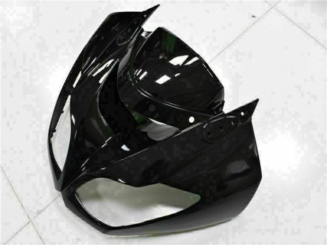 Compra Carenados Moto Kawasaki ZX6R 2009-2012 - Negro Brillante Blanco Ninja