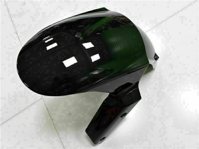 Compra Carenados Moto Kawasaki ZX6R 2009-2012 - Negro Brillante Blanco Ninja