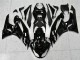 Compra Carenados Moto Kawasaki ZX6R 2009-2012 - Negro Brillante Blanco Ninja