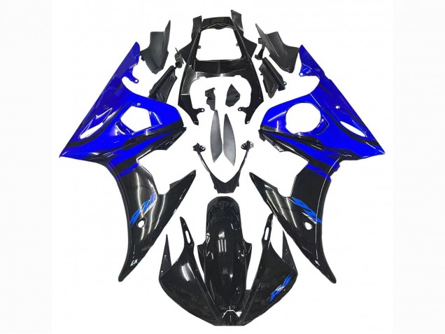 Compra Carenado Moto Yamaha YZF R6 2003-2004 - Azul Negro Brillante