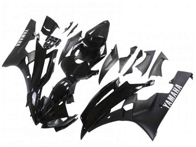 Compra Carenados Moto Yamaha YZF 600 R6 2006-2007 - Negro Brillante Negro Mate