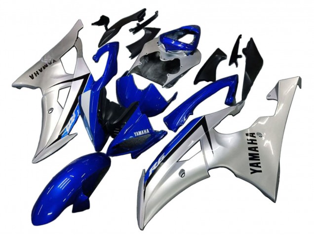Compra Carenados Moto Yamaha YZF 600 R6 2008-2016 - Plata Azul