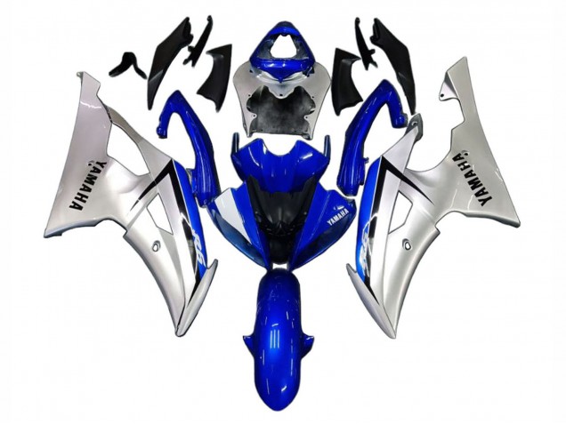 Compra Carenados Moto Yamaha YZF 600 R6 2008-2016 - Plata Azul