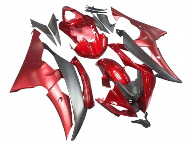 Compra Carenados Moto Yamaha YZF 600 R6 2008-2016 - Rojo Gris