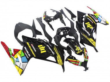 Compra Carenados Moto Kawasaki EX300 2013-2024 - Negro Brillante Amarillo Rojo Verde Azul Blanco