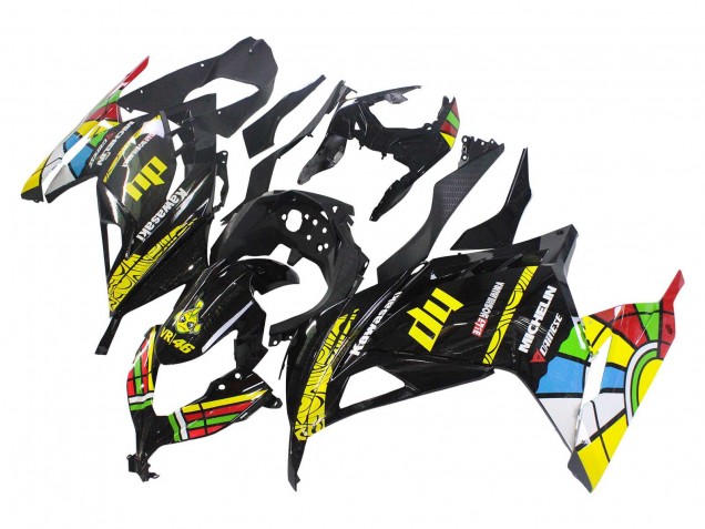 Compra Carenados Moto Kawasaki EX300 2013-2024 - Negro Brillante Amarillo Rojo Verde Azul Blanco