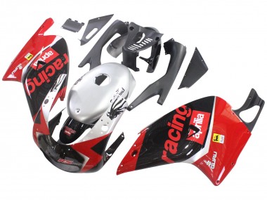Compra Carenados Moto Aprilia RS125 2000-2005 - Rojo Negro Plata Carrera