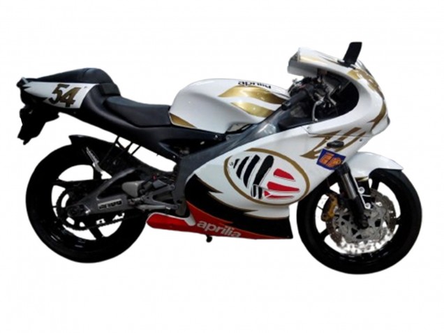 Compra Carenados Moto Aprilia RS125 2000-2005 - Blanco Amarillo Rojo