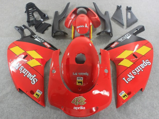 Compra Carenados Moto Aprilia RS125 2000-2005 - Rojo Amarillo Negro Spains No1