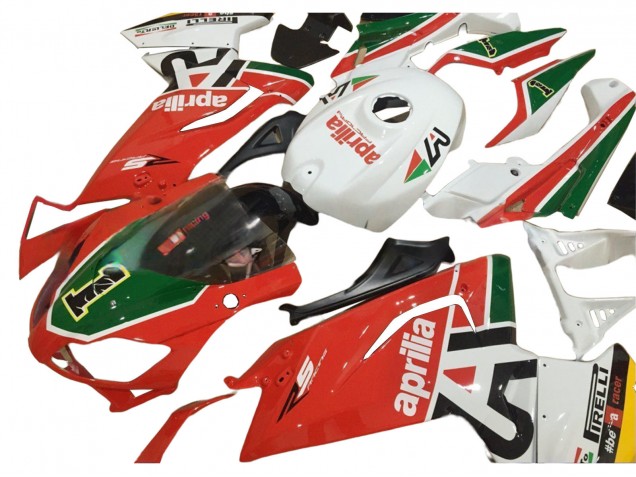Compra Carenados Moto Aprilia RS125 2006-2011 - Blanco Rojo Verde