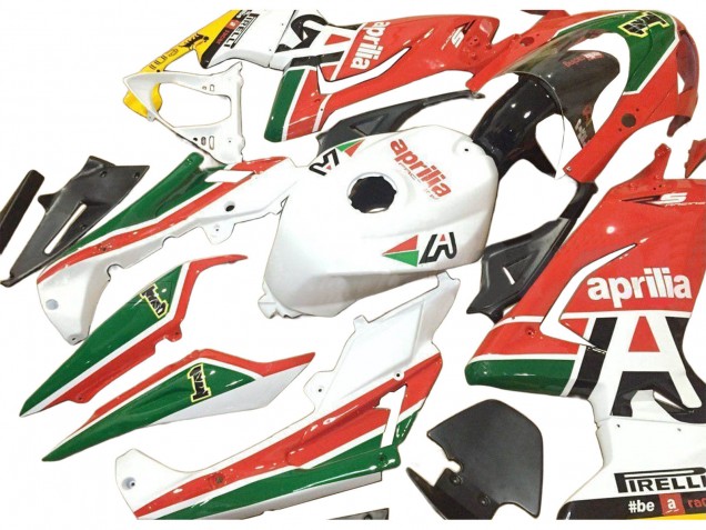 Compra Carenados Moto Aprilia RS125 2006-2011 - Blanco Rojo Verde