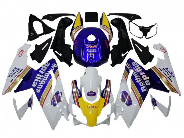 Compra Carenados Moto Aprilia RS125 2006-2011 - Blanco Azul Amarillo Rothmans