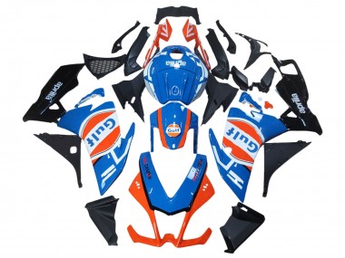 Compra Carenados Moto Aprilia RS4 50 125 2012-2018 - Blanco Azul Naranja Negro Brillante Gulf